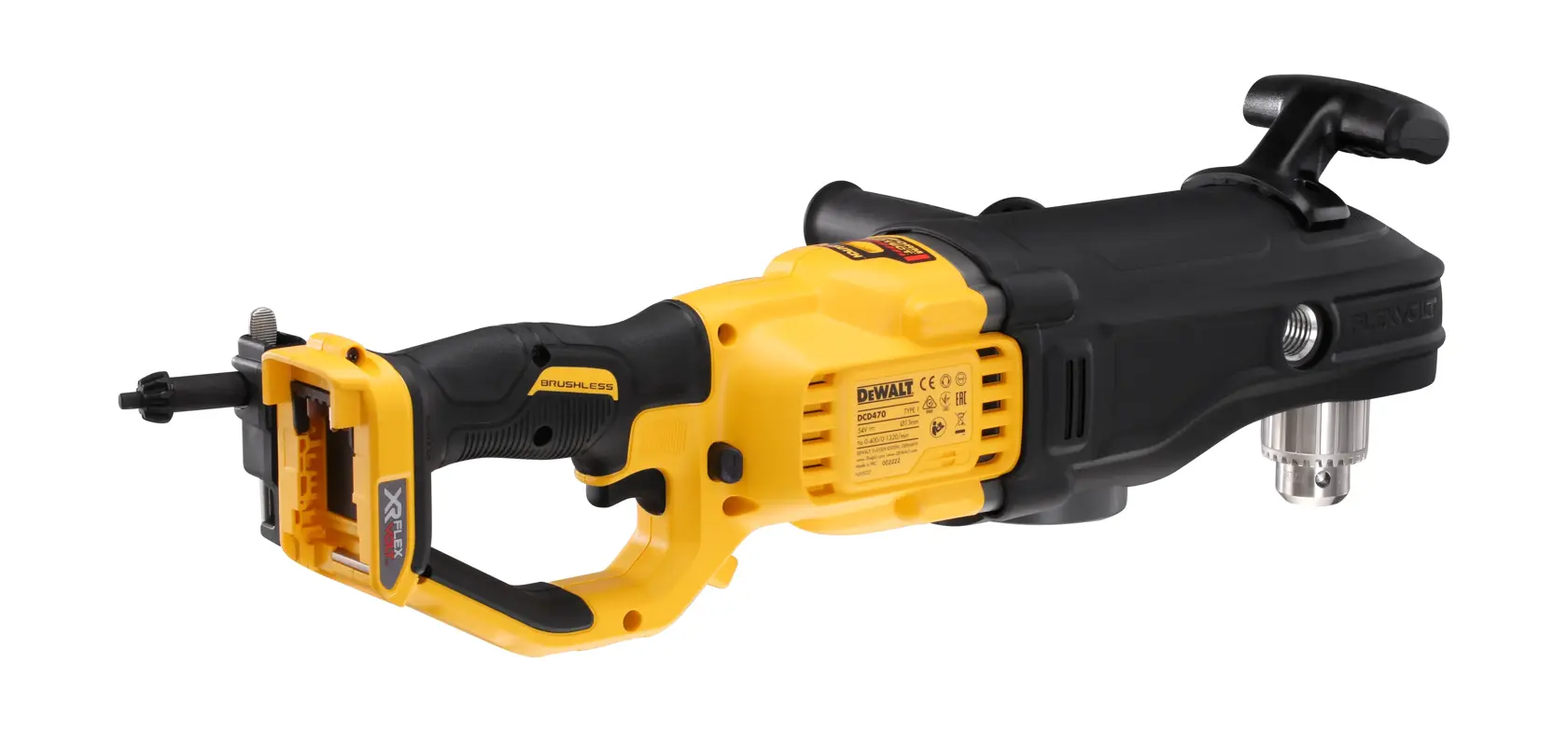 Pravoúhlá vrtačka 54 V XR FLEXVOLT - Bez baterie