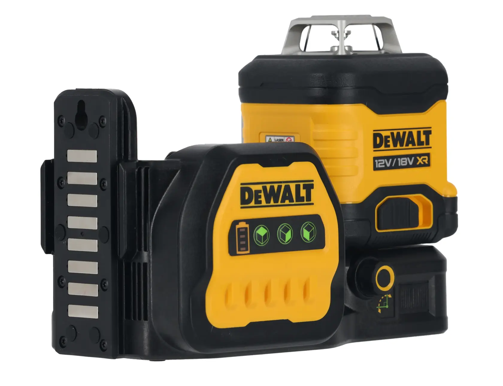 12V/18V XR® křížový laser se zeleným paprskem 3 x 360° (pouze nářadí)
