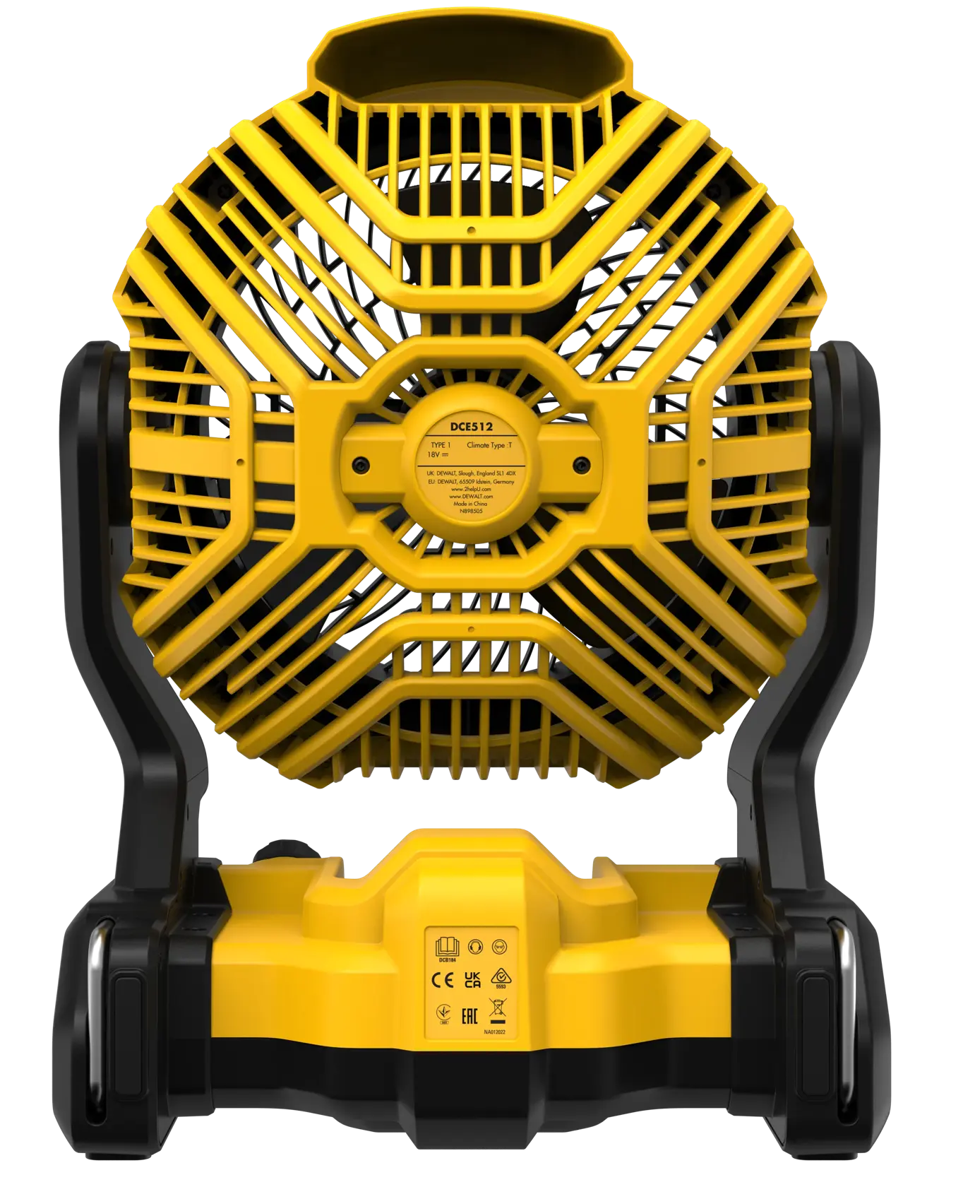 Ventilátor 18V XR na staveniště - samotný stroj
