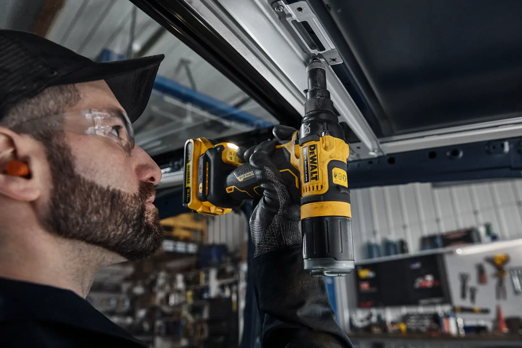 Nýtovačka 18V XR 4,8 mm s bezuhlíkovým motorem - bez akumulátoru
