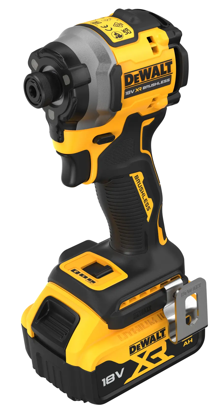18V XR® kompaktní rázový šroubovák s bezuhlíkovým motorem - 2x 5Ah akumulátor
