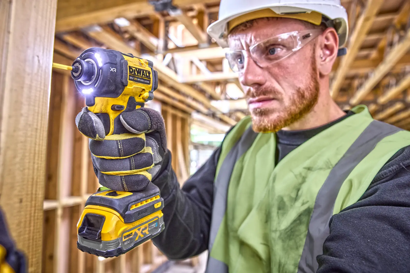 18V XR Bezuhlíkový hydraulický rázový utahovák - samotná jednotka