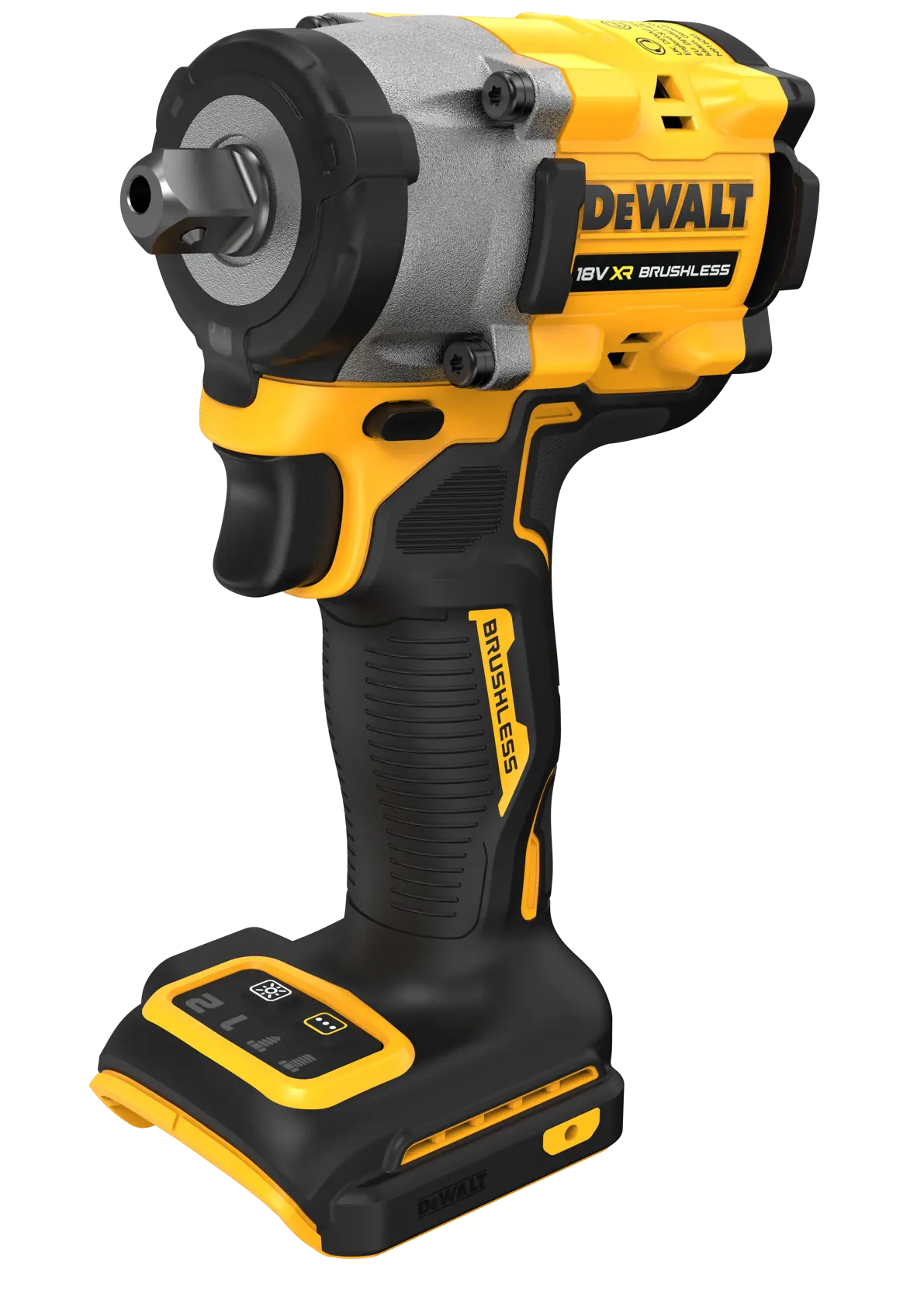 18V XR® 1/2" kompaktní rázový utahovák s bezuhlíkovým motorem a dorazovým kolíkem (pouze nářadí)