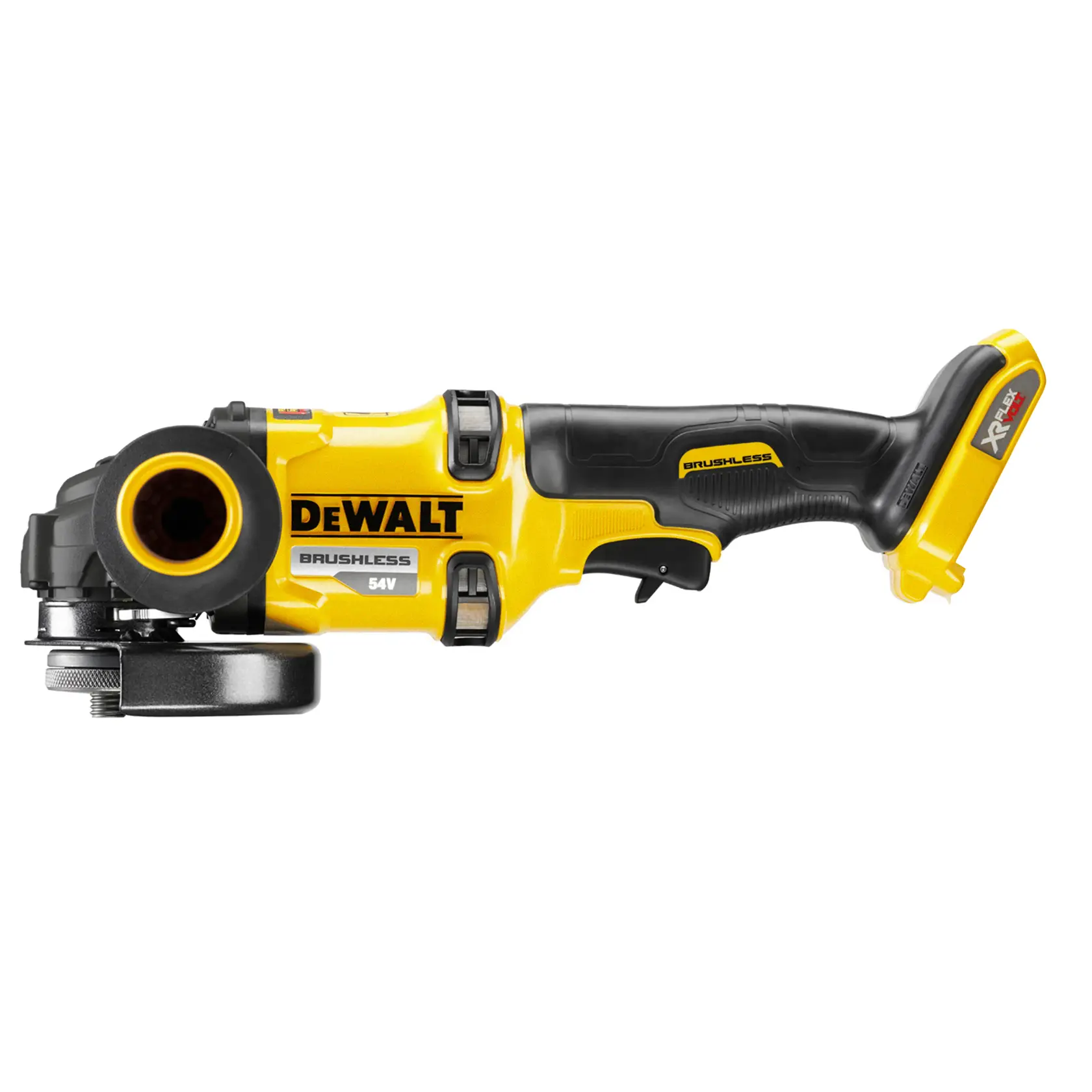 54V XR® FLEXVOLT® 125mm úhlová bruska s boční rukojetí (pouze nářadí)