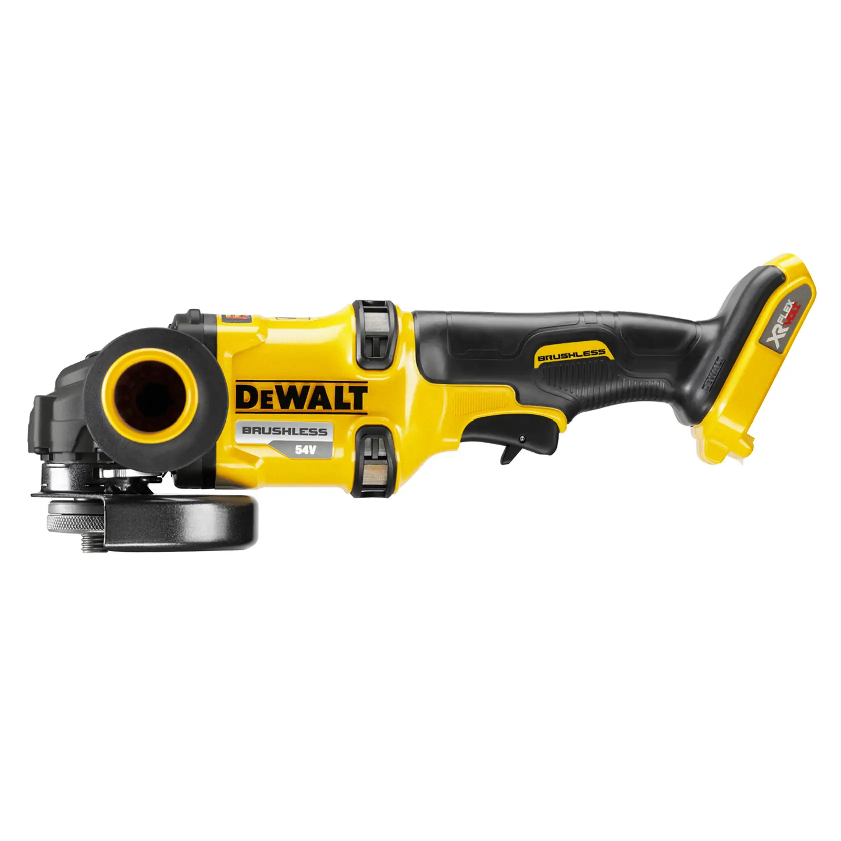 54V XR® FLEXVOLT® 125mm úhlová bruska s boční rukojetí (pouze nářadí)