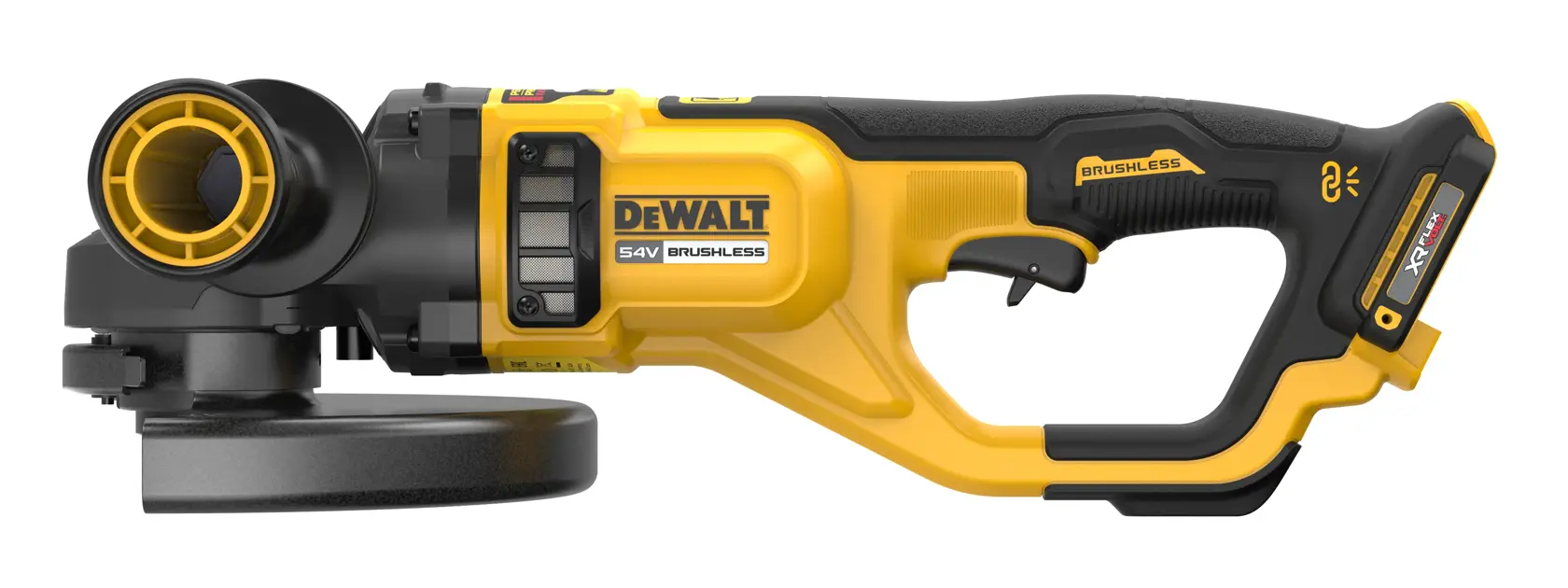 Úhlová bruska 54V XR FLEXVOLT, 230 mm - bez akumulátoru