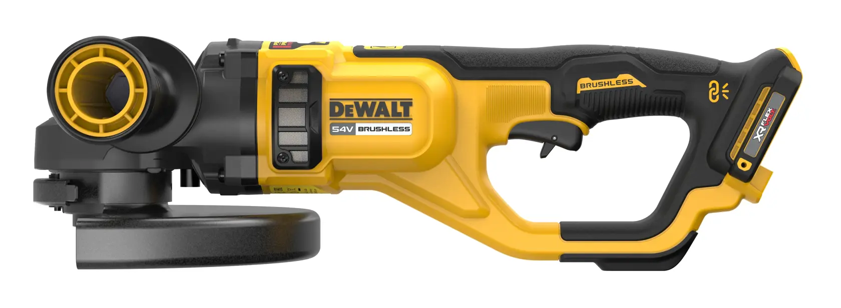 Úhlová bruska 54V XR FLEXVOLT, 230 mm - bez akumulátoru
