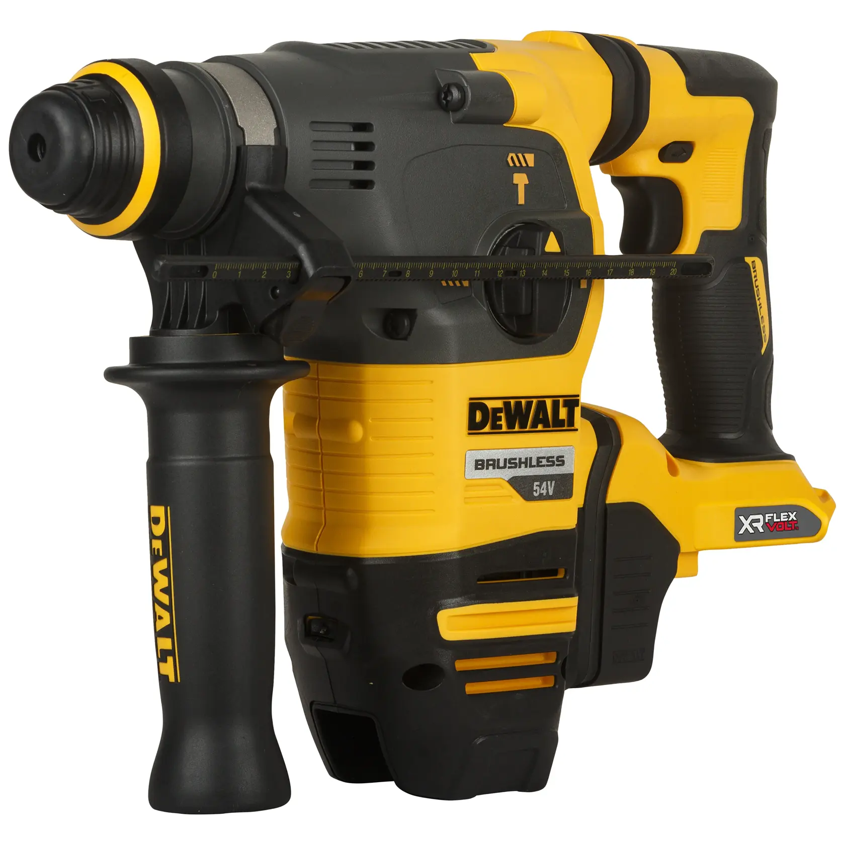54V XR FLEXVOLT kombinované kladivo 30 mm - bez baterie v kufru