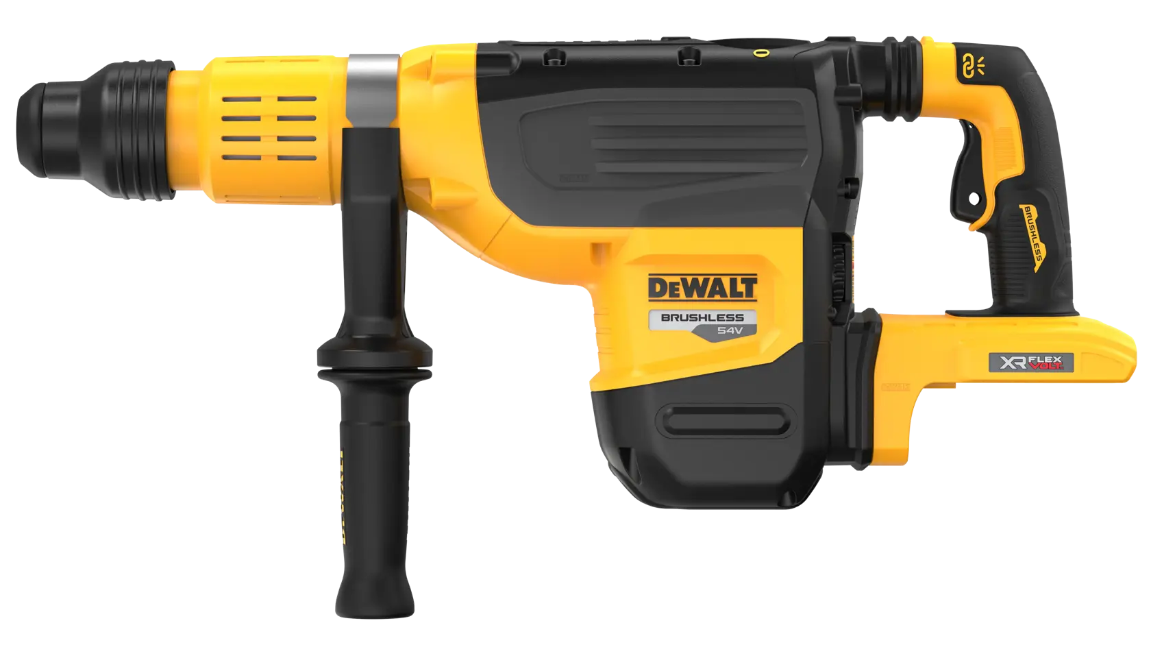 Vrtací kladivo SDS-Max 54 V XR FLEXVOLT 52 mm - samotný stroj