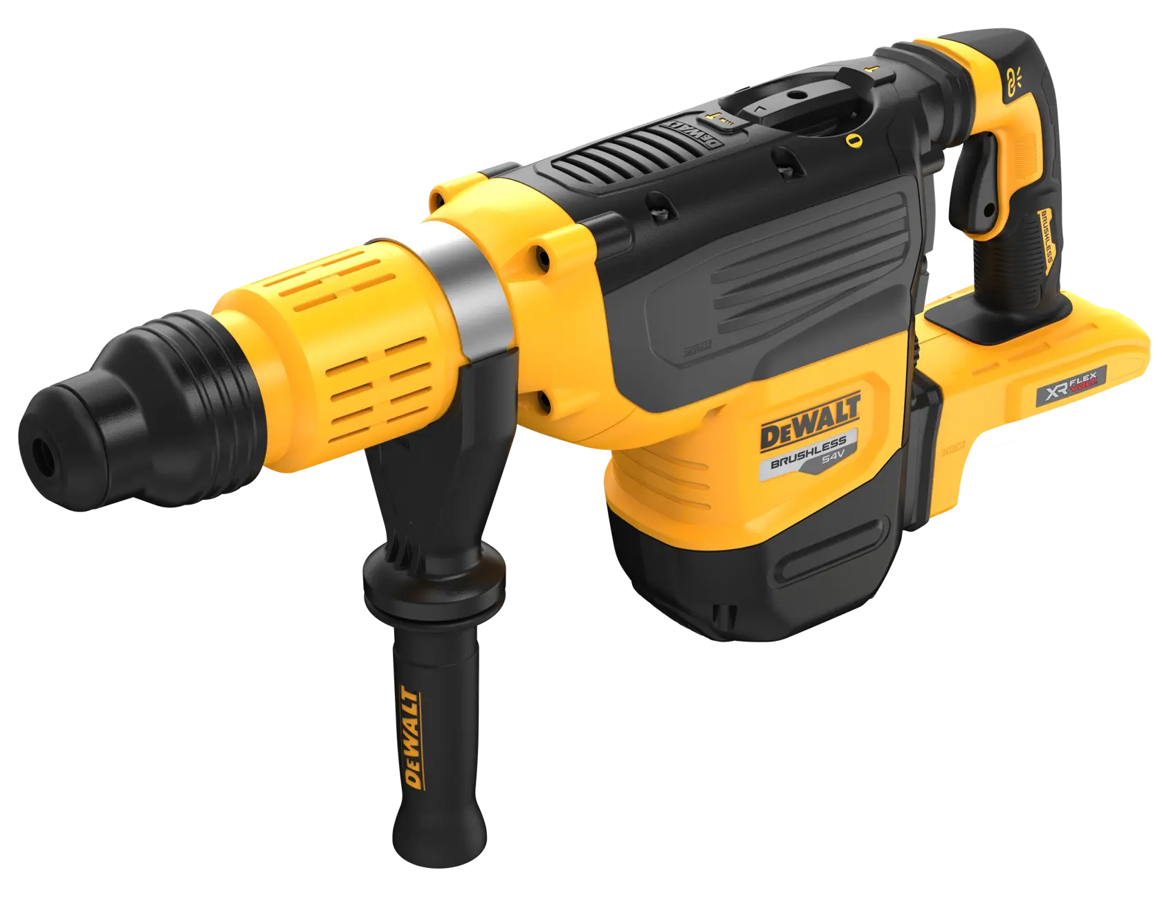 Vrtací kladivo SDS-Max 54 V XR FLEXVOLT 52 mm - samotný stroj