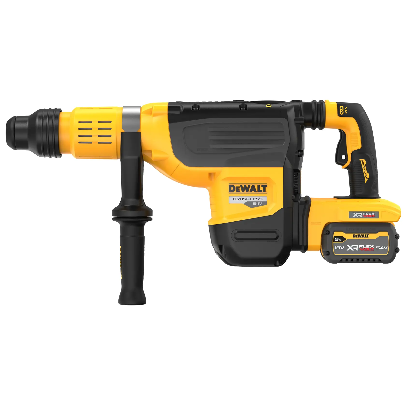 Vrtací kladivo SDS-Max 54 V XR FLEXVOLT 52 mm - 2 × 12 Ah