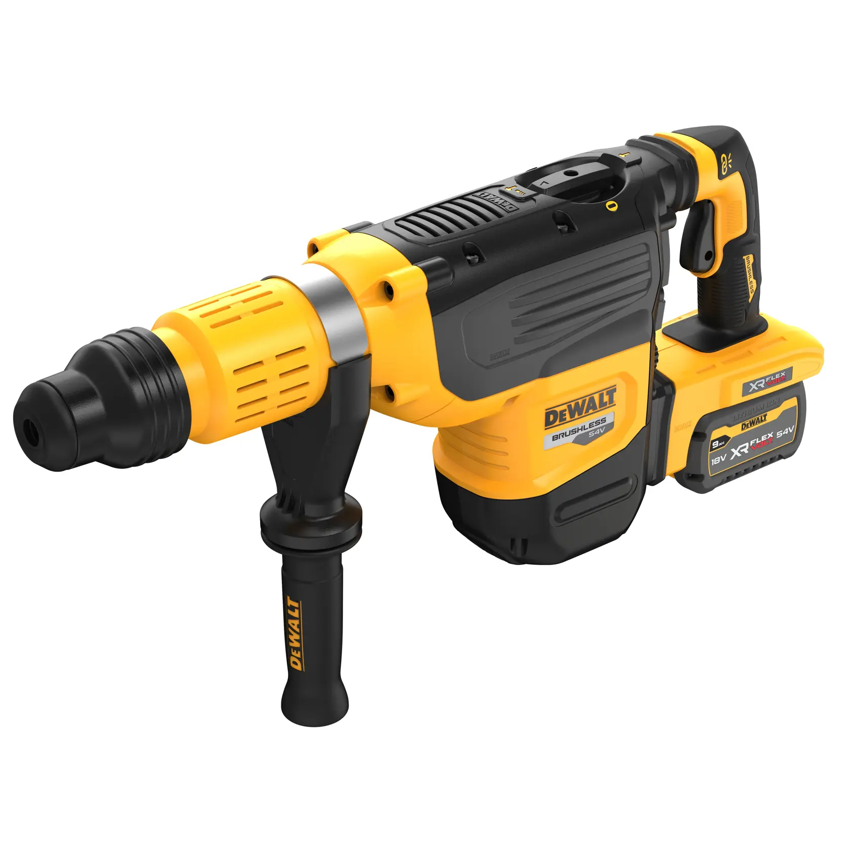 Vrtací kladivo SDS-Max 54 V XR FLEXVOLT 52 mm - 2 × 12 Ah