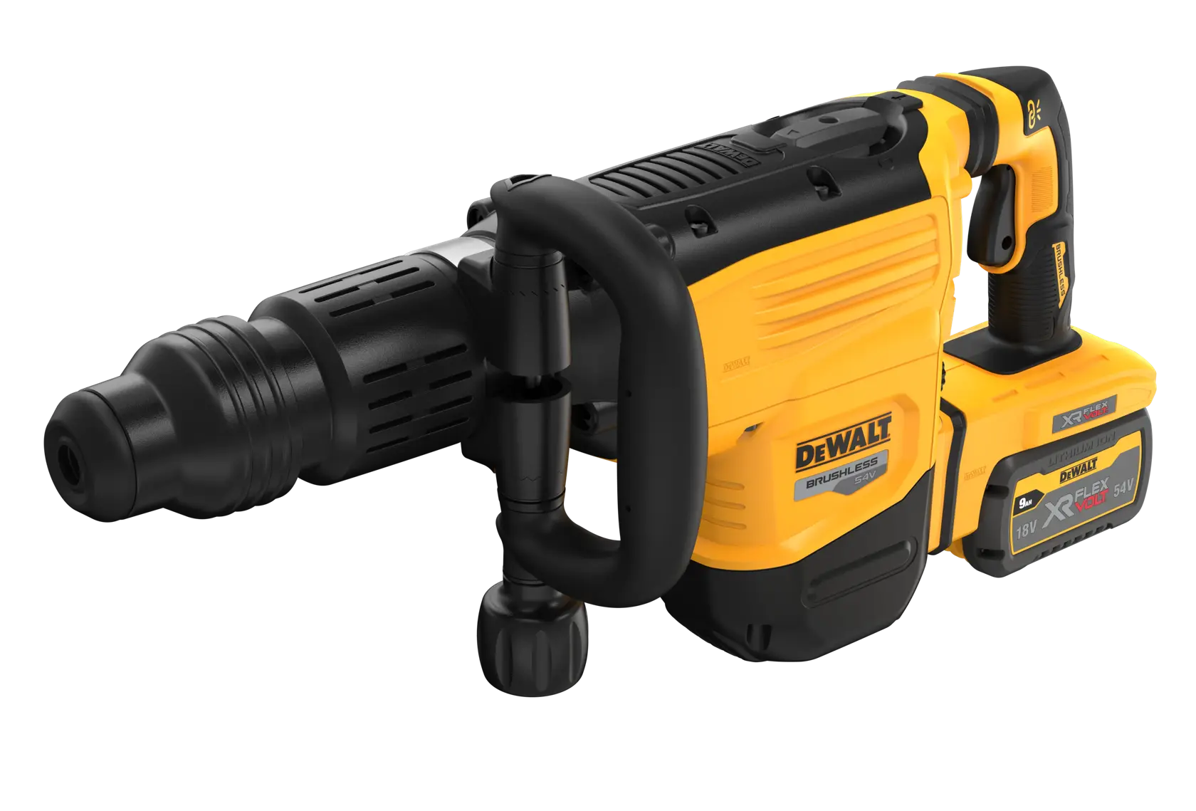 54V XR® FLEXVOLT® sekací kladivo SDS Max - 2x 9Ah