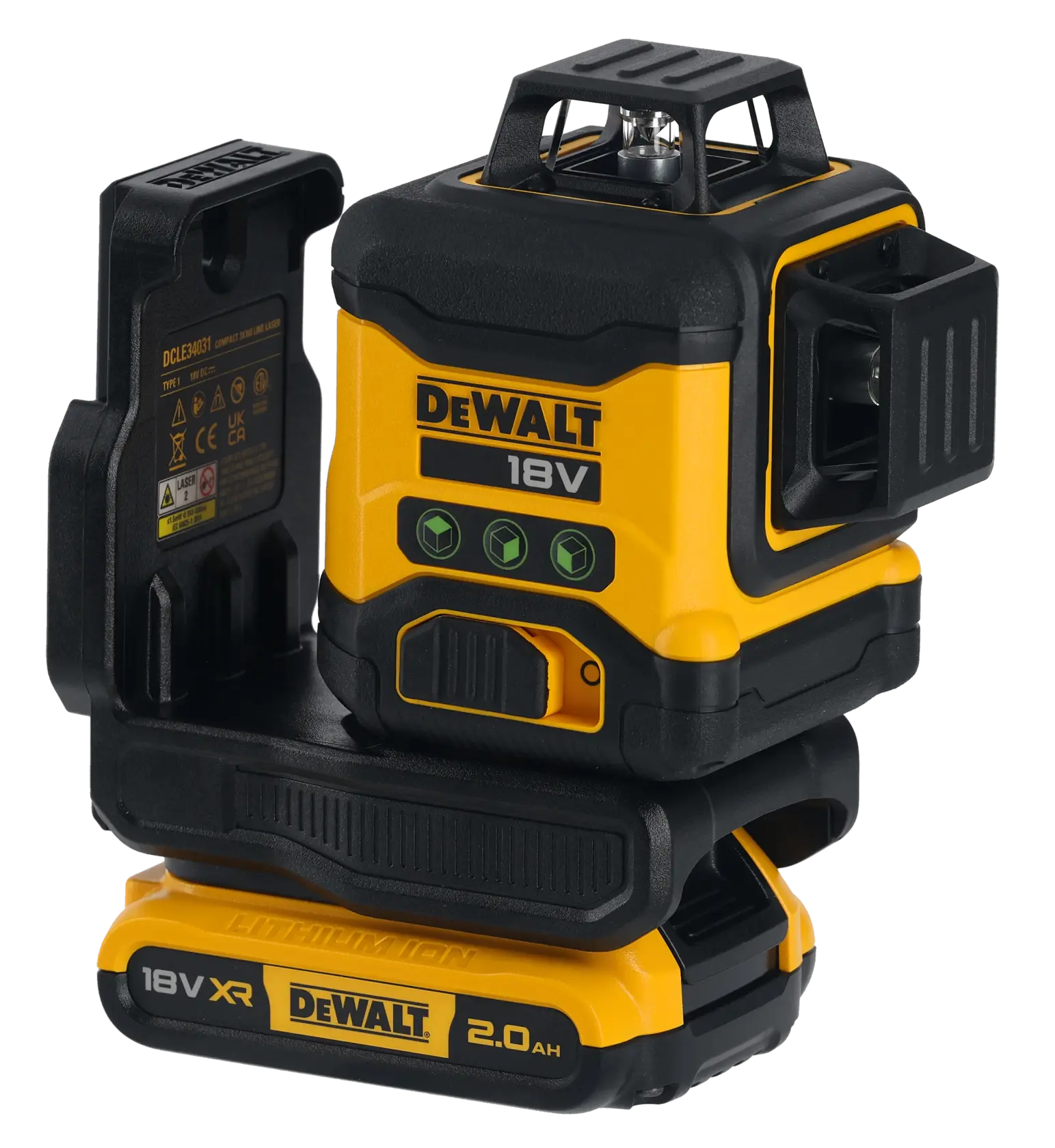 18V XR sada kompaktního laseru 3 x 360°