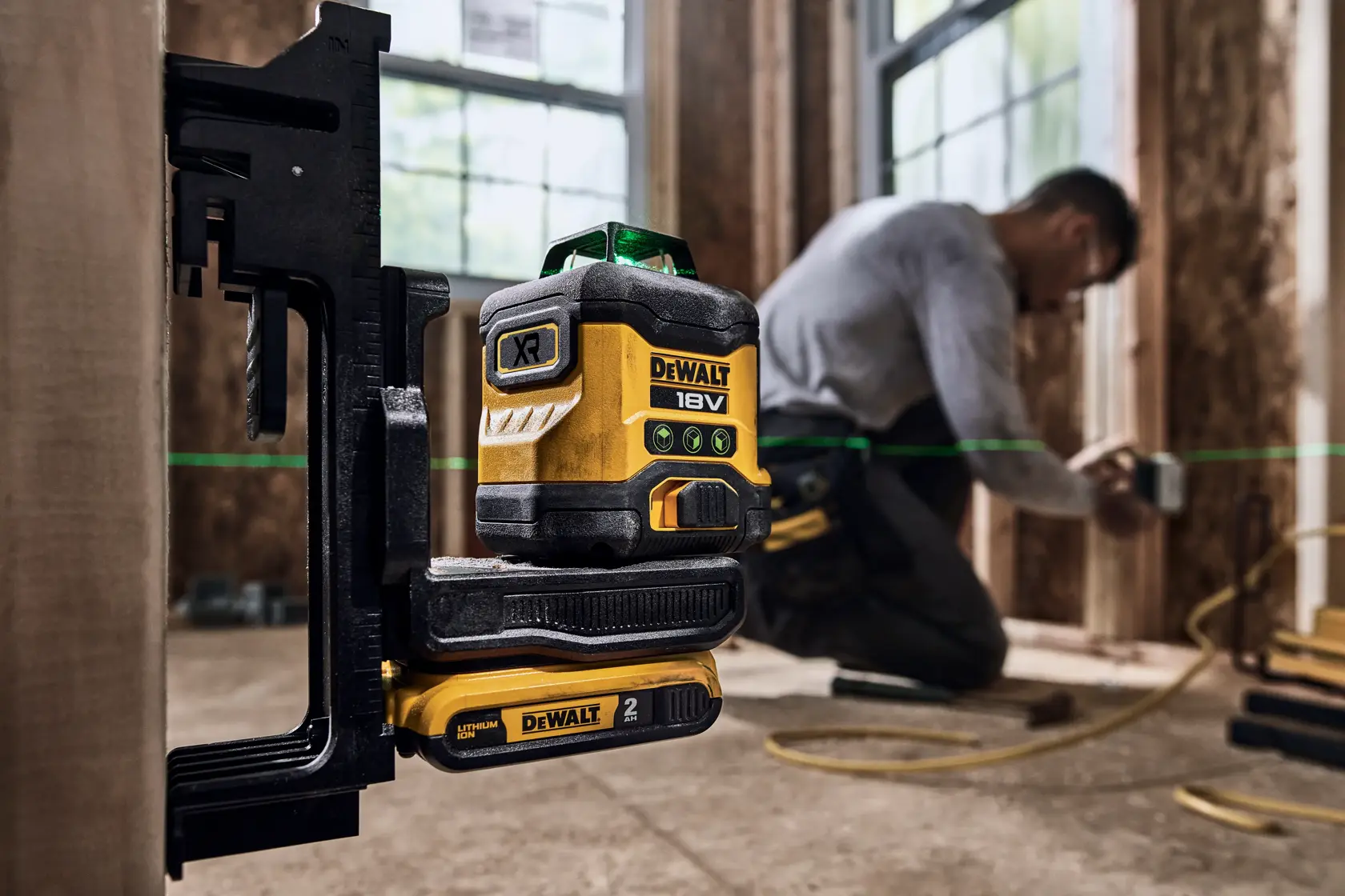 18V XR kompaktní laser 3 x 360° bez akumulátoru a nabíječky