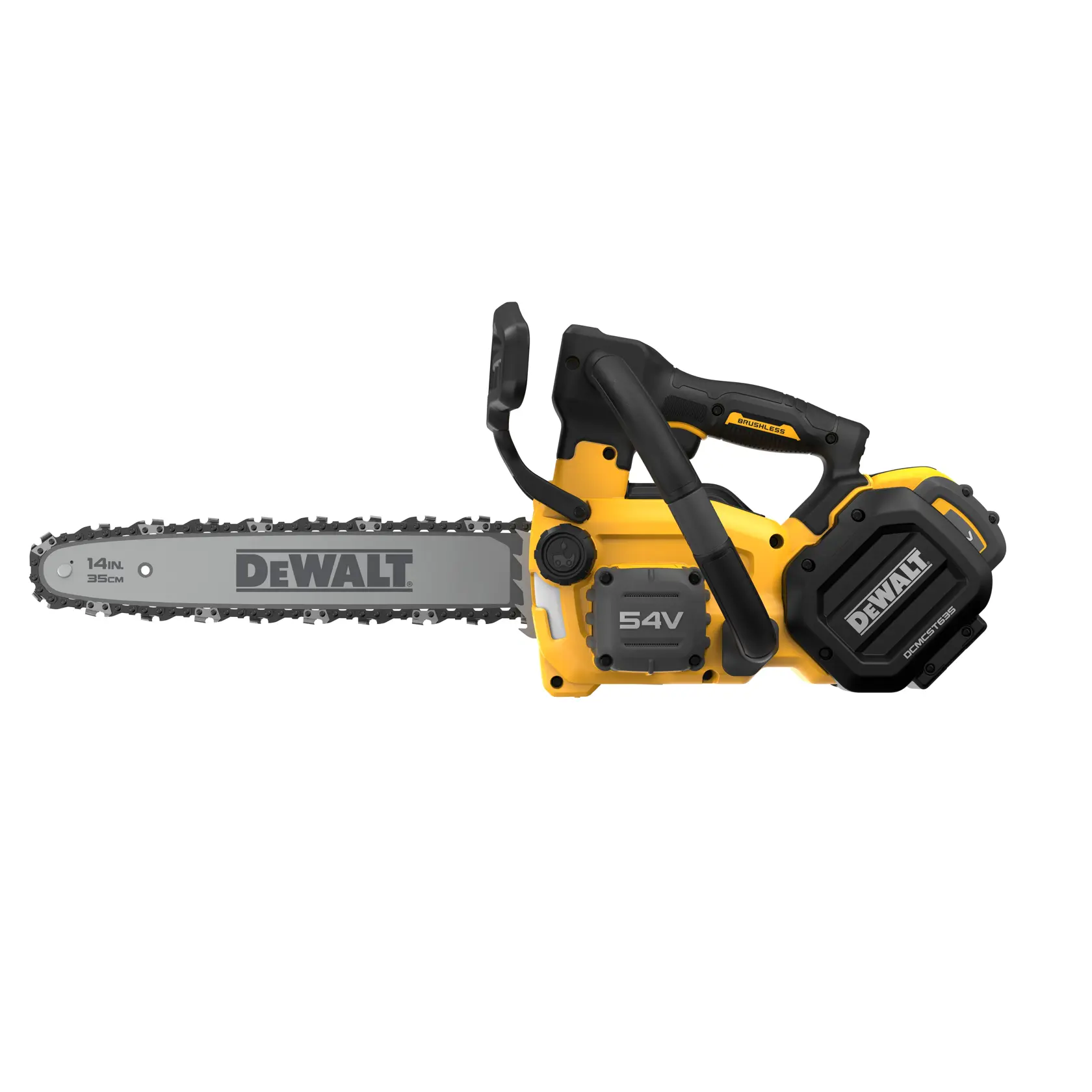 Řetězová pila s horní rukojetí 54 V XR FLEXVOLT - 1 x 9 Ah