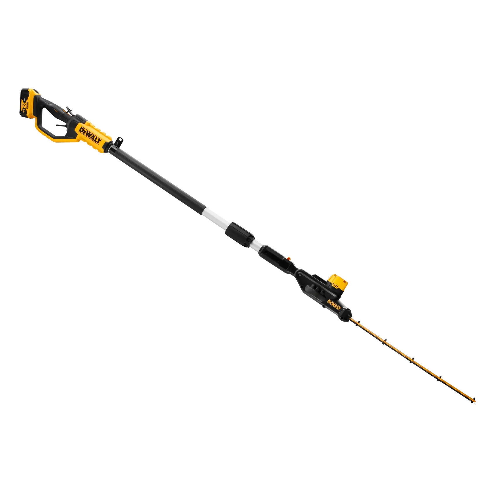 Nůžky na živé ploty 18 V XR s prodlužovací tyčí - 1 × 5,0 Ah