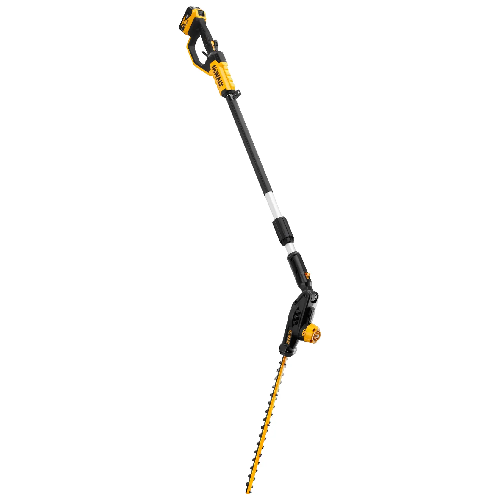 Nůžky na živé ploty 18 V XR s prodlužovací tyčí - 1 × 5,0 Ah