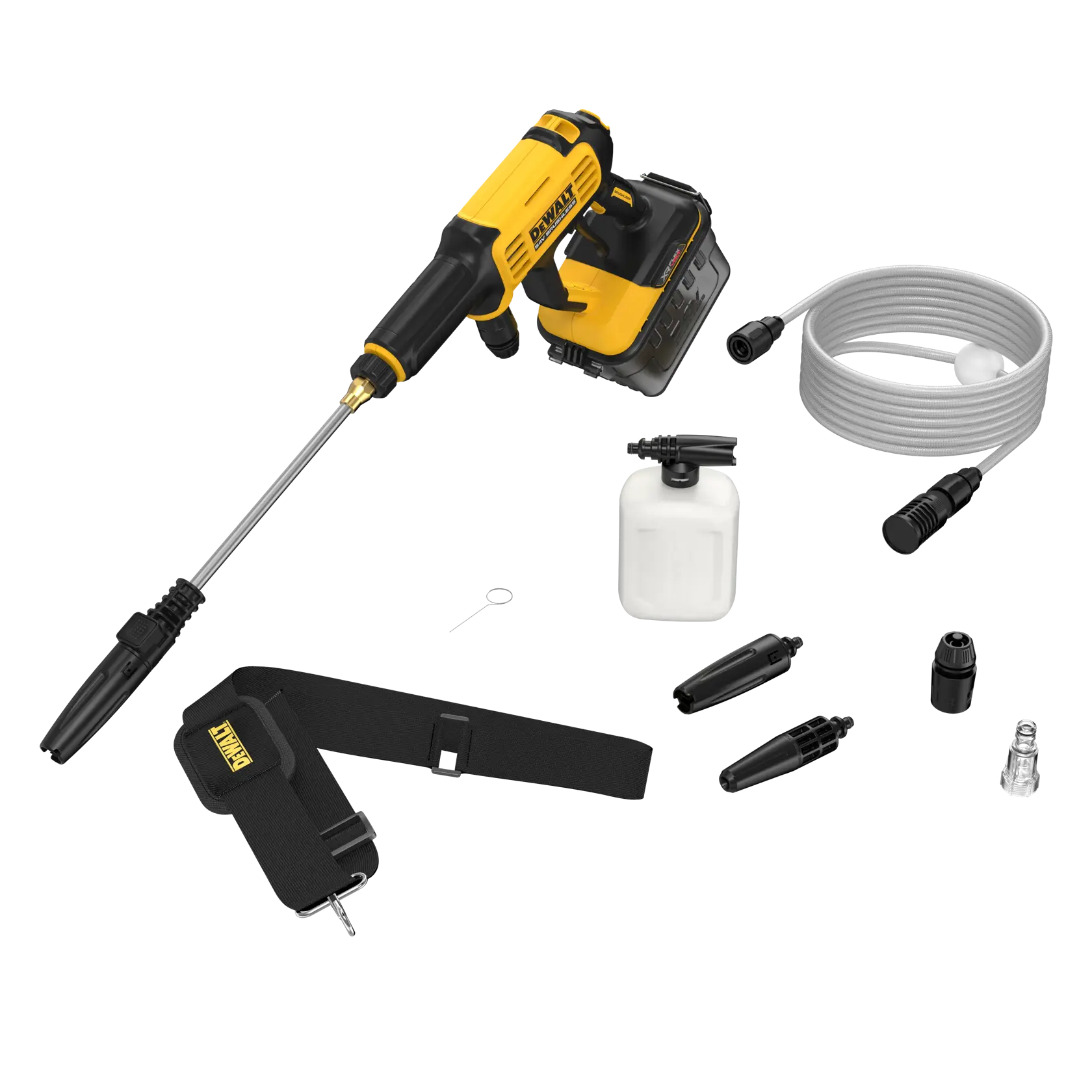 DEWALT power washer DCMPW1000N, DCMPW1000N-XJ. Compact cordless device for cleaning tasks.