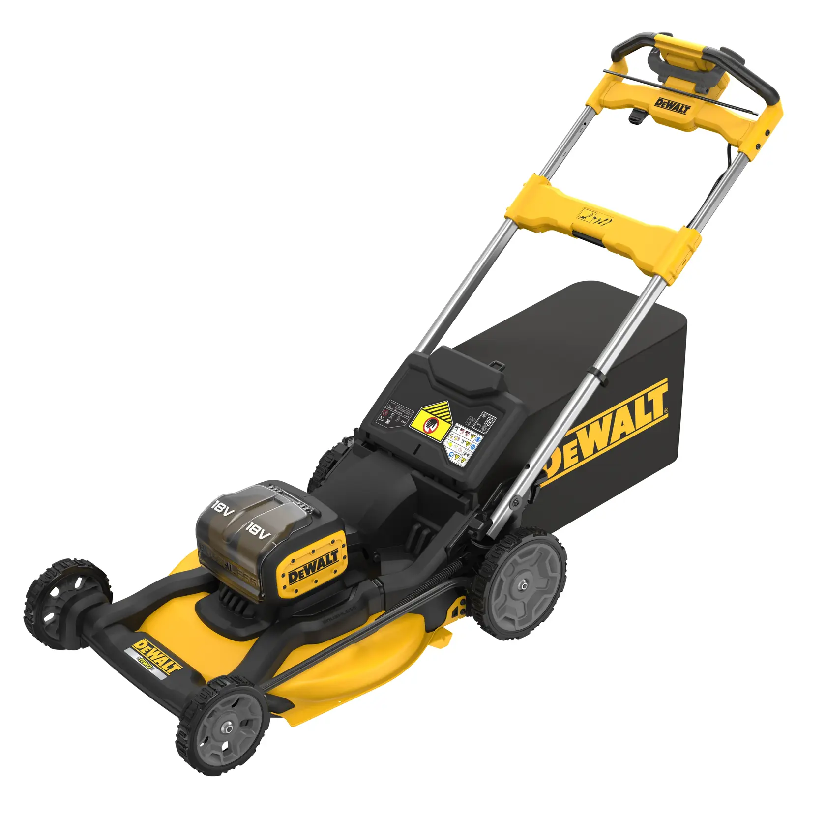 Sekačka na trávu s pojezdem, 2x18v XR - pouze nářadí