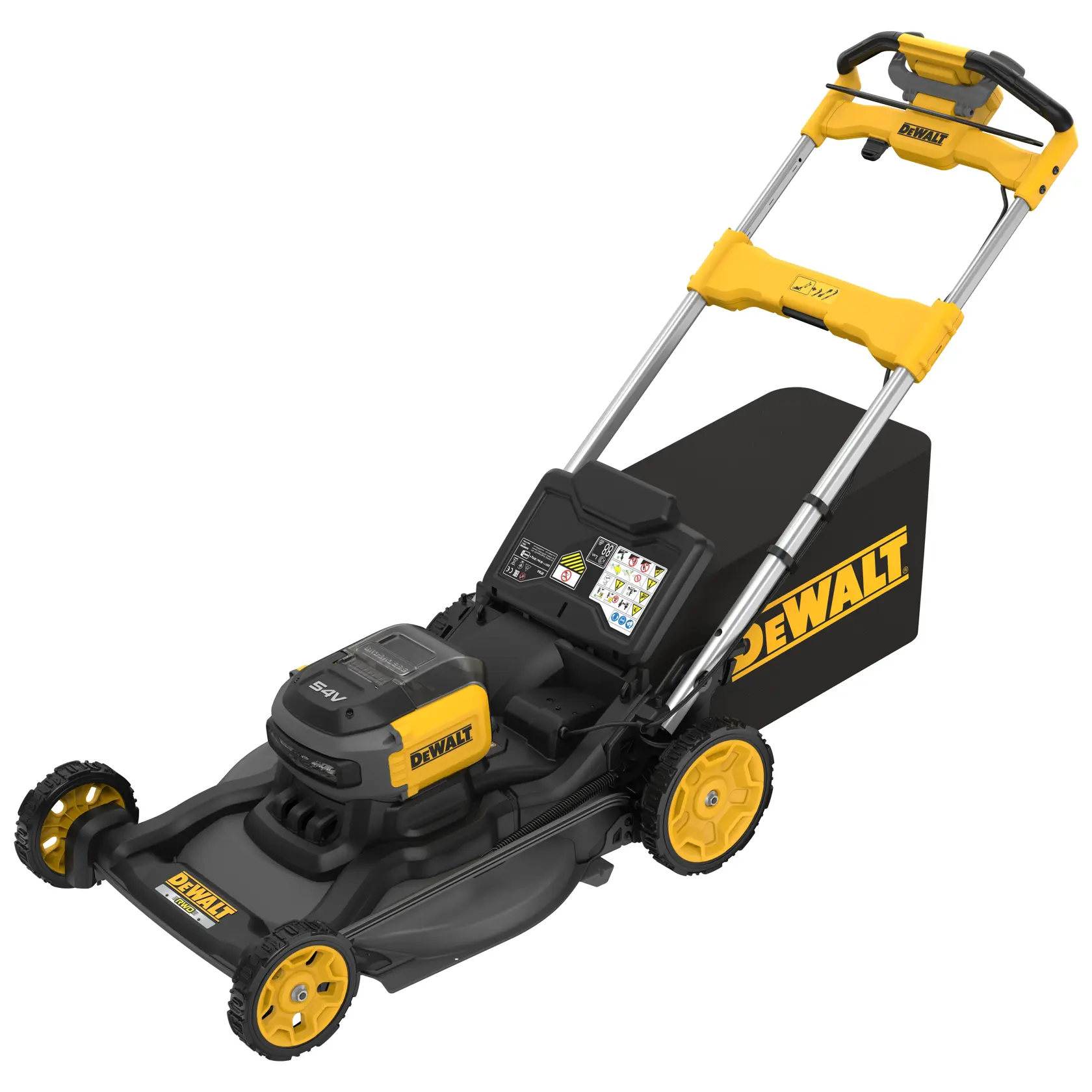 Sekačka s pojezdem 54V XR FLEXVOLT na dva baterie, 53cm