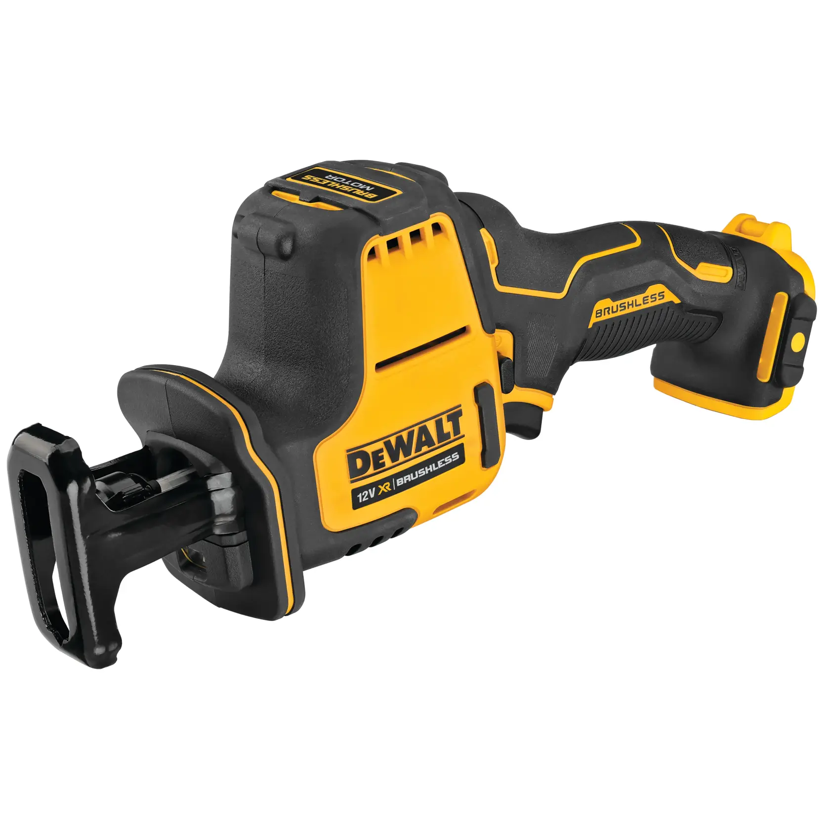 12V XR® kompaktní mečová pila s bezuhlíkovým motorem (pouze nářadí)