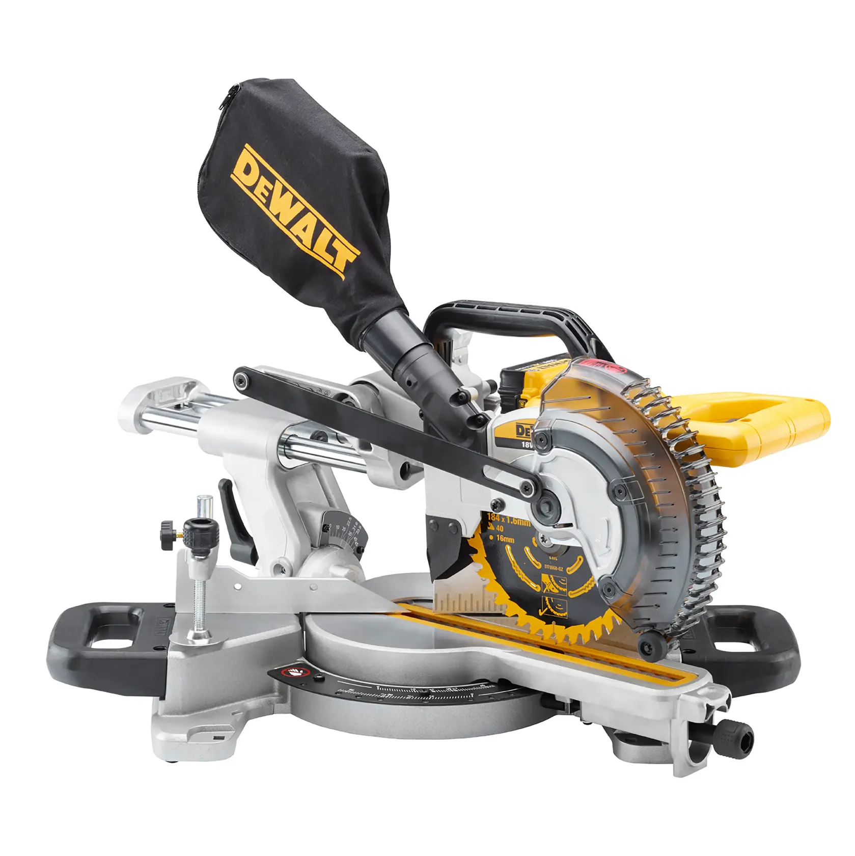 18V pokosová pila s kotoučem 184 mm - bez baterie