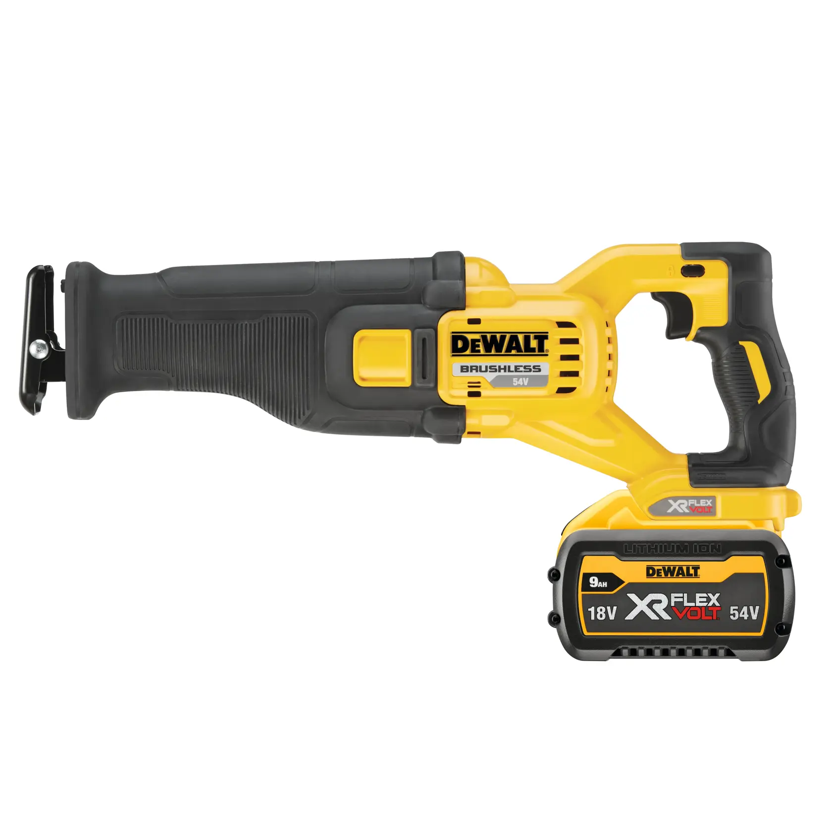 54V XR® FLEXVOLT® mečová pila - 2x 9Ah