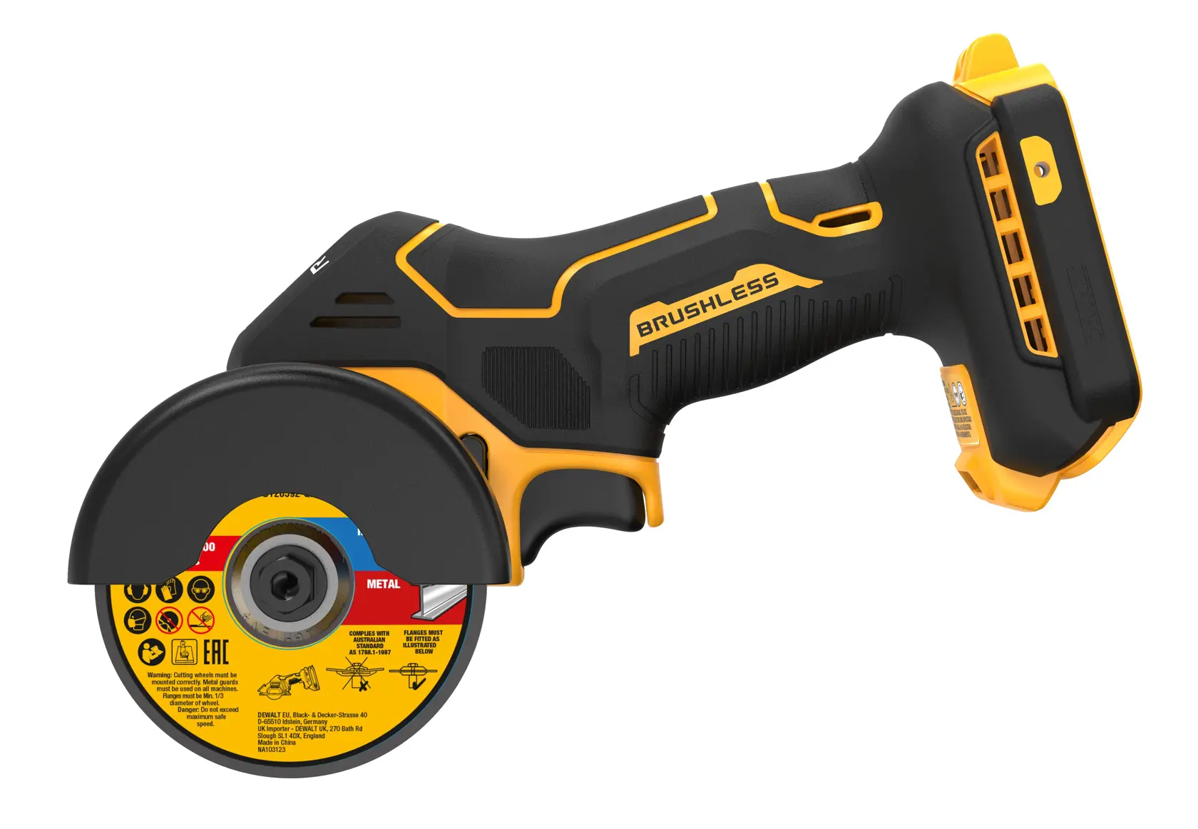 18V XR® 76mm řezačka s bezuhlíkovým motorem (pouze nářadí)