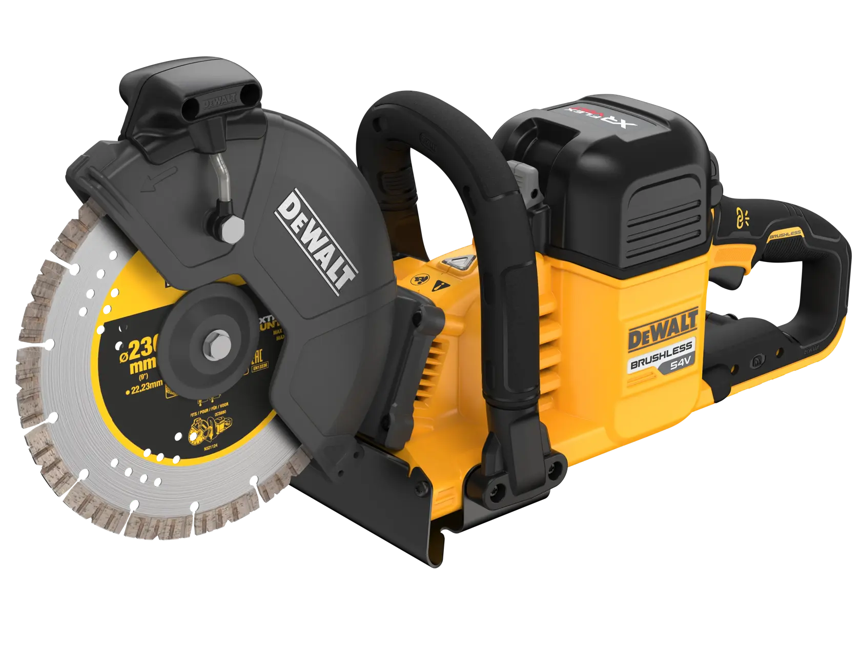 54V XR® 230mm rozbrušovací pila FLEXVOLT®