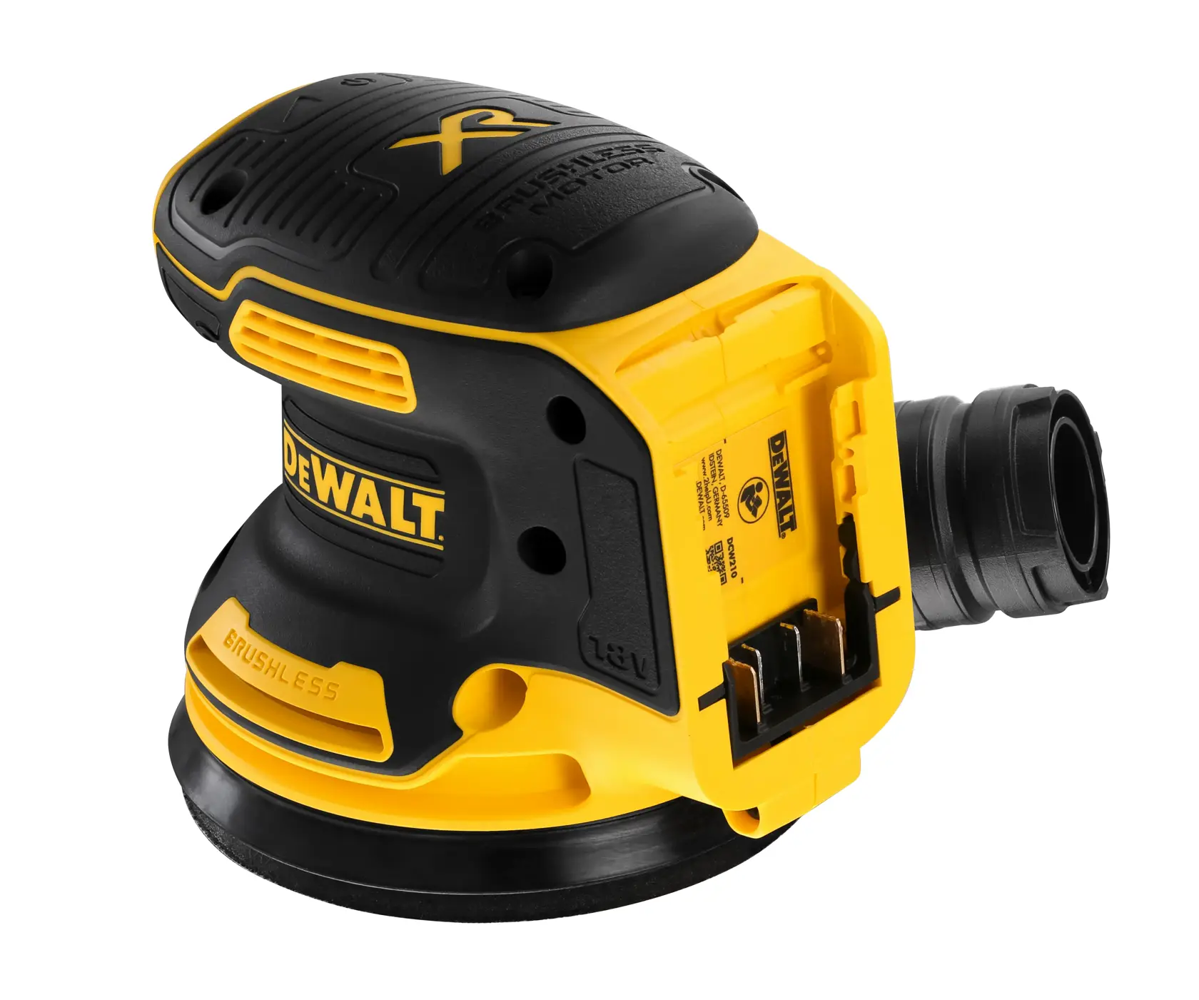 18V XR® 125mm excentrická bruska s bezuhlíkovým motorem (pouze nářadí)