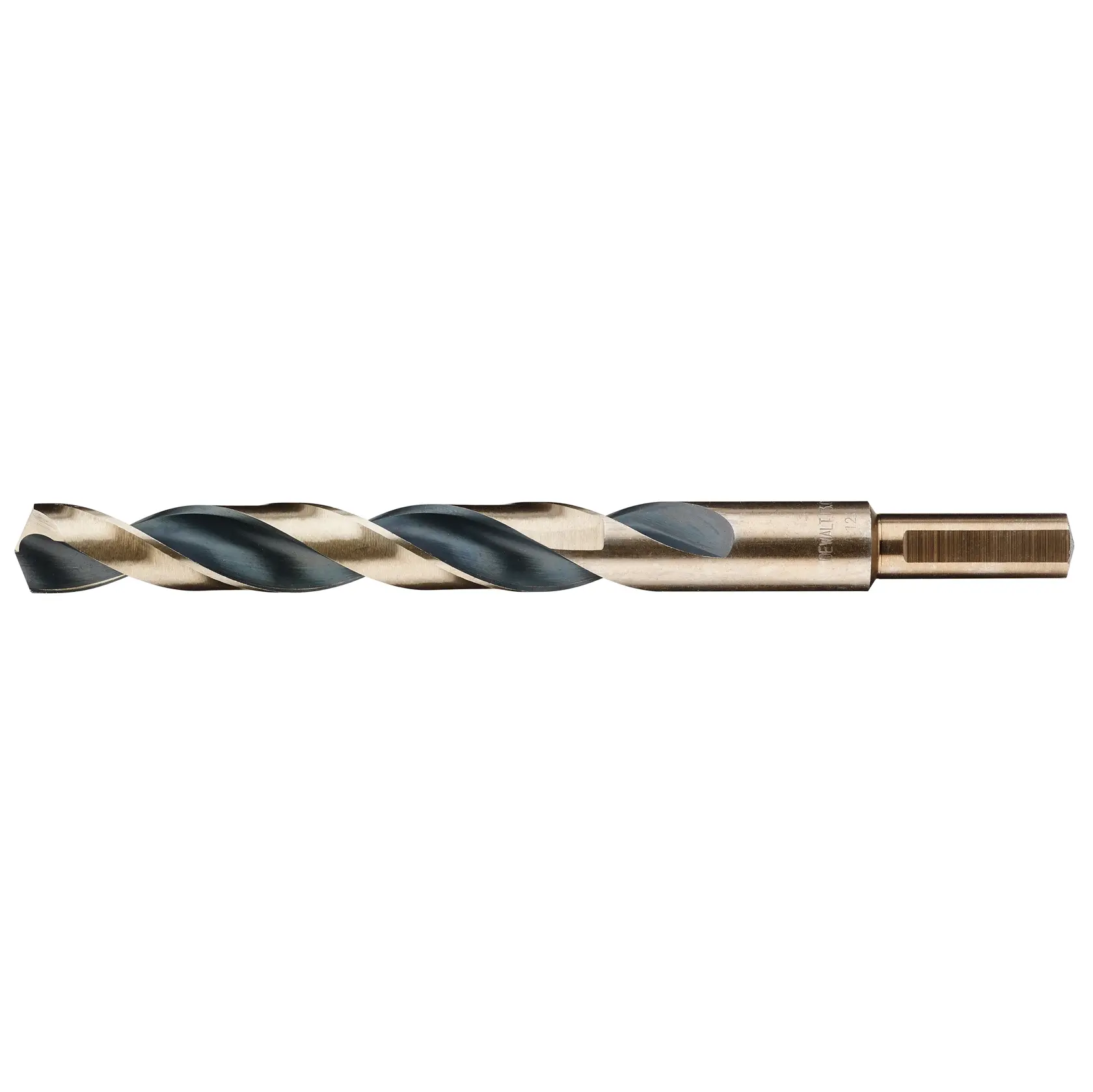 DEWALT drill bit for photography, SKUs DT20536-QZ, DT20536. Metal spiral shape.