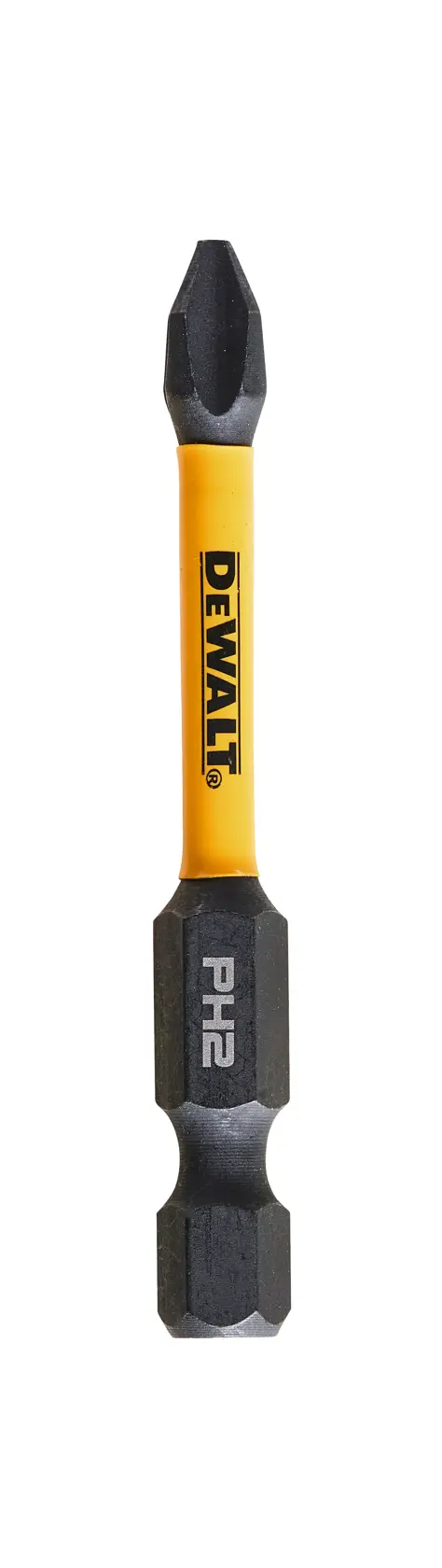 Graphic showing DEWALT XTREME Sub-Compact Series branding with the slogan 'Compact and Performance Packed' on a yellow background.
