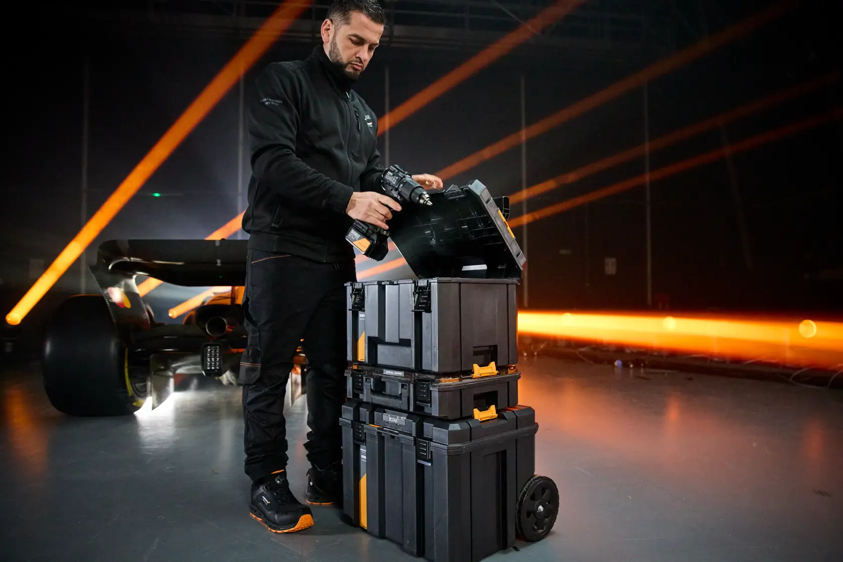 DEWALT x McLaren 3v1 TSTAK Tower